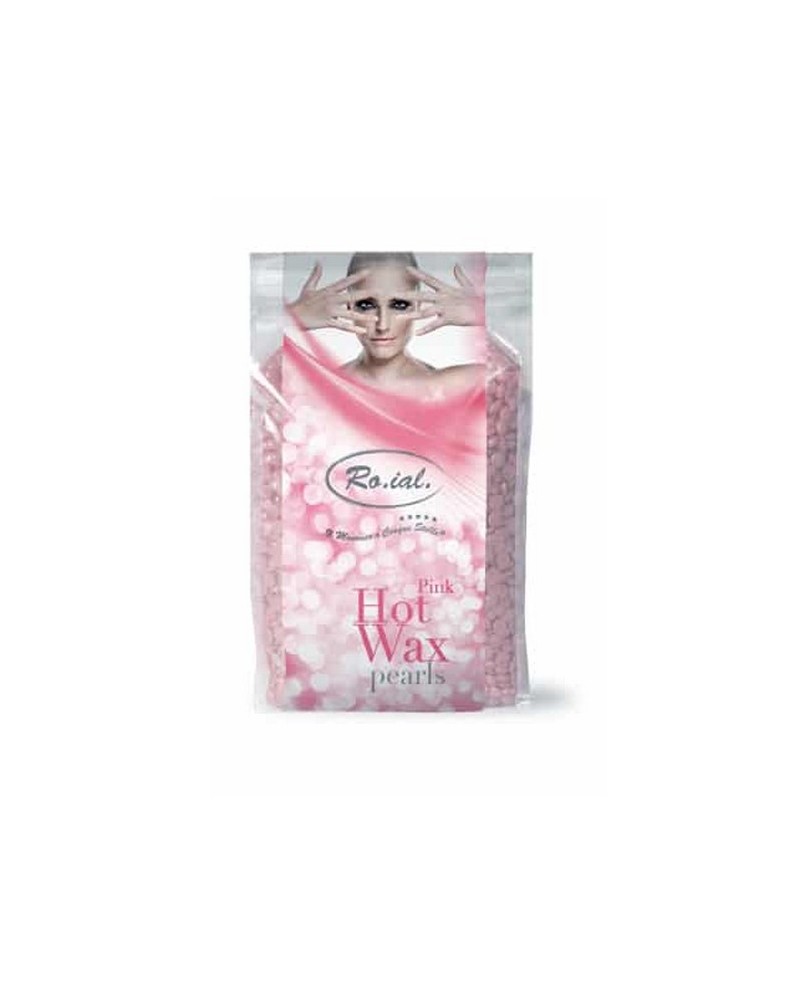 RO.IAL CERA A CALDO IN PERLE CONF 800 GR ROSA