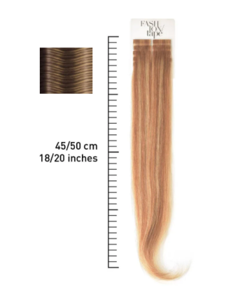 SHE EXTENSION FASHION TAPE PRIME A FREDDO 45/50 BALAYAGE COLORE B8/26 (CONF 10PZ)