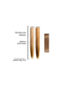 SHE EXTENSION FASHION TAPE BASIC A FREDDO 55/60 COLORE 19 (CONF 10PZ)