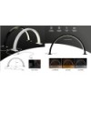 MELCAP LAMPADA LED HALFMOON BIANCA