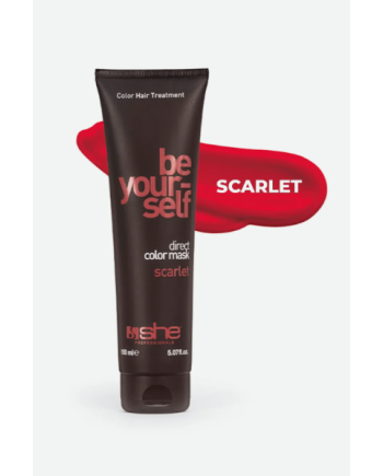 SHE BE YOUR SELF COLOR MASK SCARLETT 150 ML