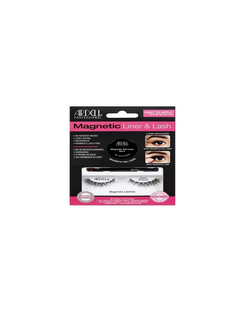 ARDELL KIT MAGNETIC LINER & LASH DEMI WISPIES