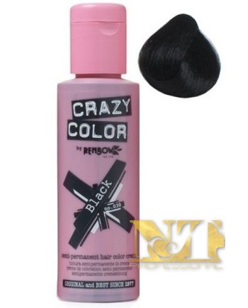 CRAZY COLOR BLACK  N° 30 100 ML