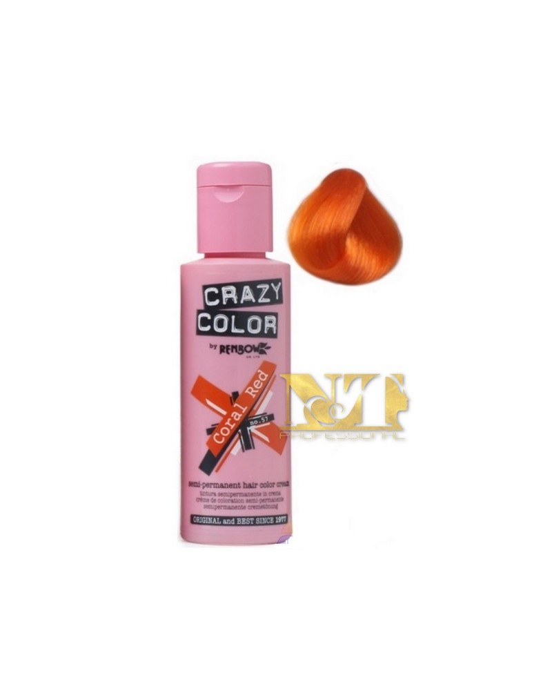 CRAZY COLOR CORAL RED N° 57 100 ML