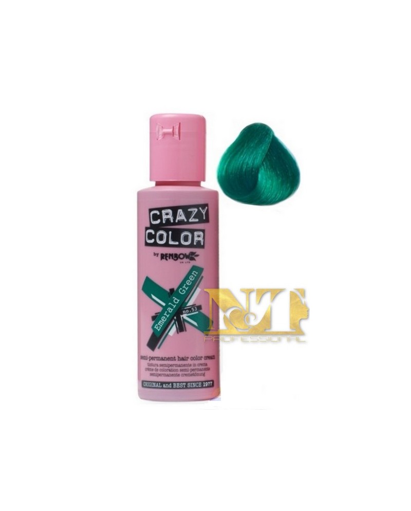 CRAZY COLOR EMERALD GREEN N° 53 100 ML
